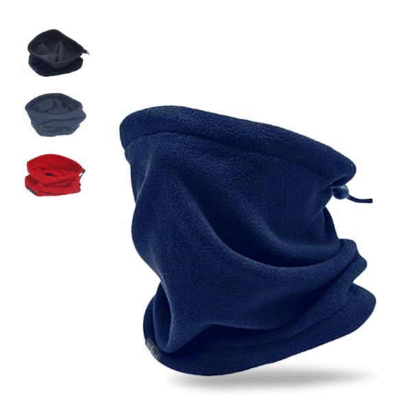 219 Sjaal Fleece - Col Sjaal - Donker Blauw