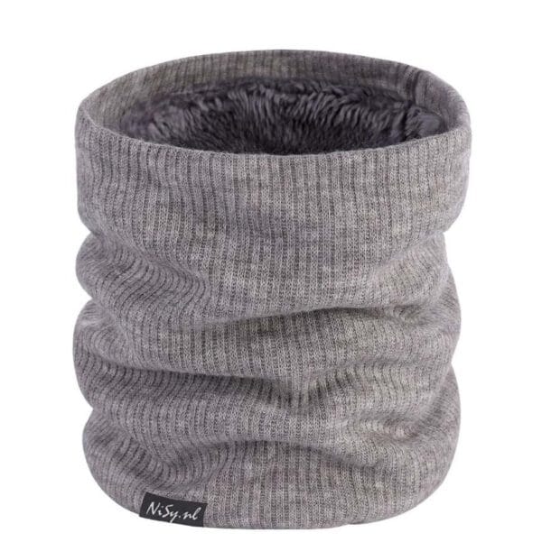 229-2 Sjaal Luxe - Fleece Voering - Licht Gijs