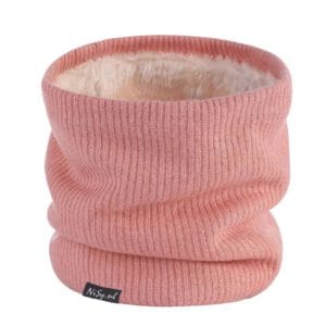 234-2 Sjaal Luxe - Fleece Voering - Roze