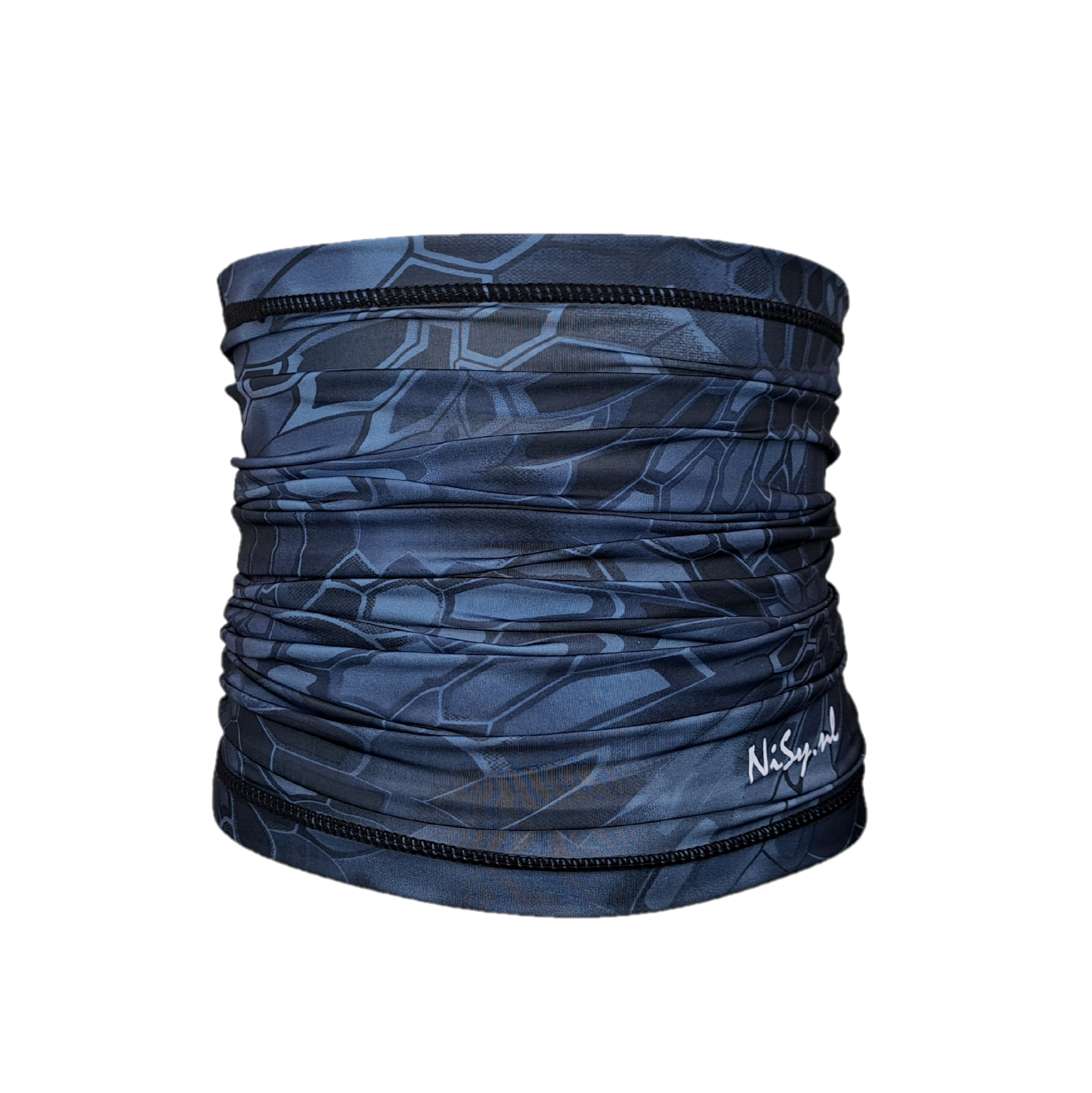 Multifunctionele Nekwarmer | Sjaal | Bandana | Sporten | Unisex | One Size | Tech Blue - Afbeelding 7