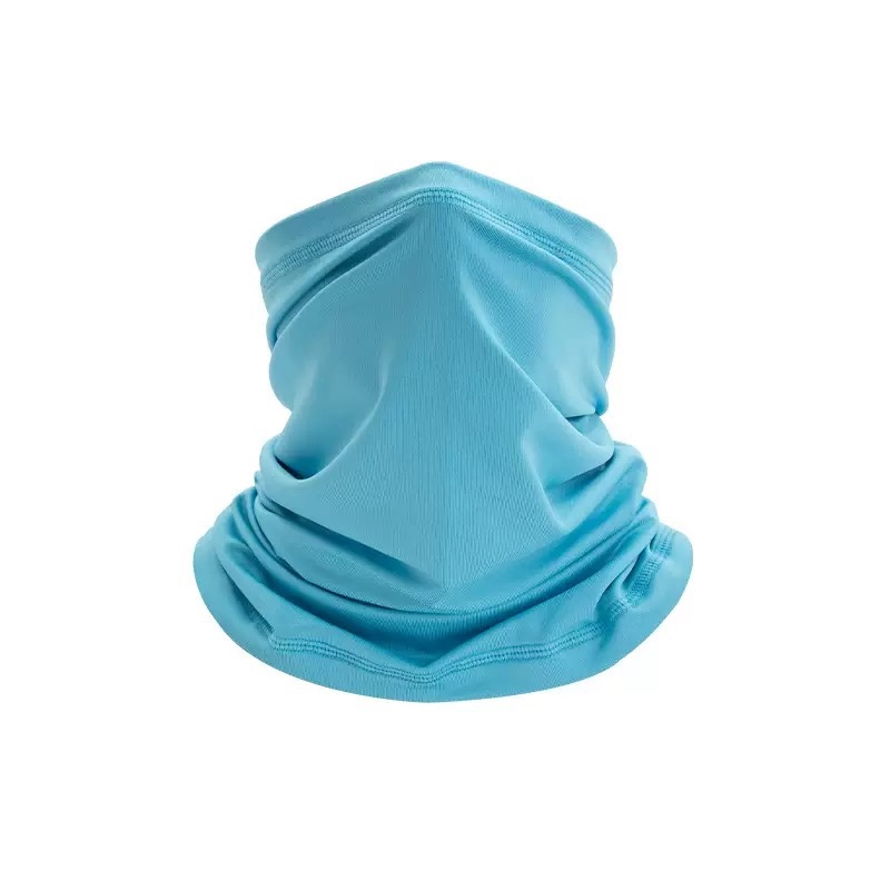 Multifunctionele Nekwarmer | Sjaal | Bandana | Sporten | Unisex | One Size | Blauw - Afbeelding 5