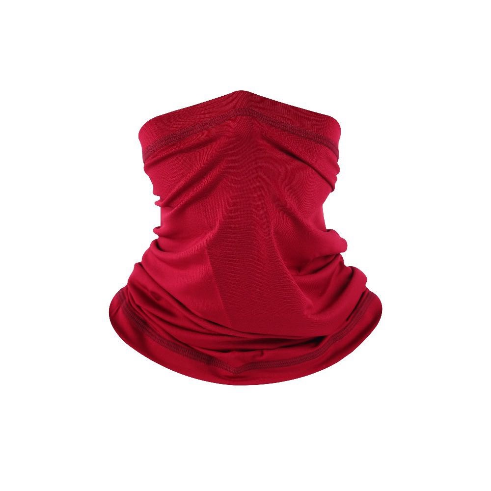 Multifunctionele Nekwarmer | Sjaal | Bandana | Sporten | Unisex | One Size | Rood - Afbeelding 4